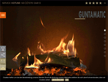 Tablet Screenshot of guntamatic.com