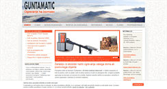 Desktop Screenshot of guntamatic.si
